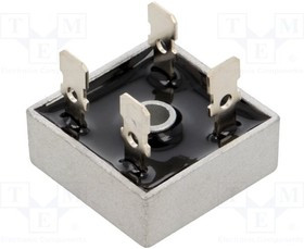 KBPC35005, Диодный мост квадратный 35A 50V fast-on MB-25W