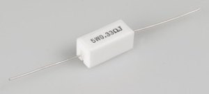 SQP500JB-0R33, Res Wirewound 0.33 Ohm 5% 5W ±300ppm/°C Cement AXL Bulk SQP500JB-0R33, Res Wirewound 0.33 Ohm 5% 5W ±300ppm/°C Cement AXL Bulk