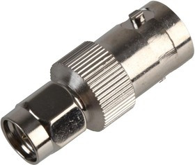 RW9-021, РЧ/Коаксиальный адаптер, SMA, Штекер, BNC, Гнездо, Прямой Переходник, 50 Ом