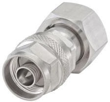 53S164-S00N1, Straight 50 Coax Adapter N Plug to 4.3-10 Plug 12GHz