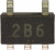 RN2501(TE85L,F), Bipolar Transistors - Pre-Biased Gen Trans PNP x 2 SMV, -50V, -100A