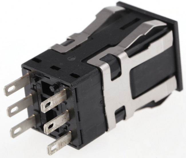 AML21BBA2AC, Pushbutton Switches DPDT MOM Push Button Sq