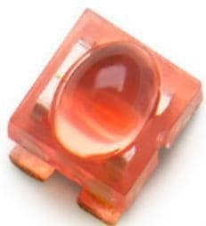 ALMD-LG36-WZ002, Standard LEDs - SMD Red 4mm SMT Oval 50x100 Degrees