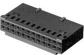 2-87631-5, Headers &amp; Wire Housings RECEPTACLE 30 POS