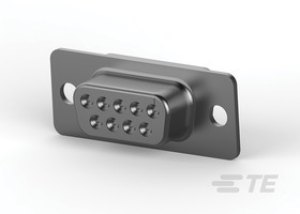 5-747905-5, 9 Way Cable Mount D-sub Connector Socket, 2.77mm Pitch