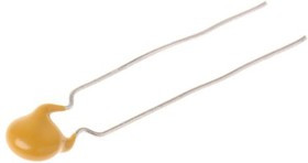 F221K25Y5RN6UK5R, Керамический дисковый конденсатор, 220 пФ, 1 кВ, Серия F, ± 10%, Y5R, 5 мм