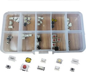 Кнопочный выключатель, 10 типов