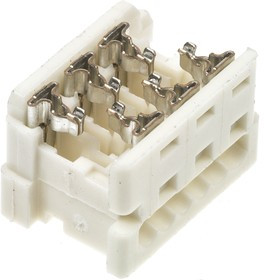 90327-0357, 6-Way IDC Connector Socket for Cable Mount, 2-Row