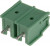 PCB terminal, 2 pole, pitch 7.5 mm, AWG 20-10, 32 A, screw connection, green, 1988105