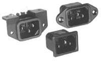 6ESRFC3, AC Power Entry Modules 15A IEC 1/4"FASTON FEMALE SNAP IN MNT