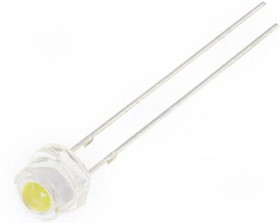 OSW4G456F1A, LED; 4.8mm; white cold; 150°; Front: convex; 11.6?13.6V; 28?30lm