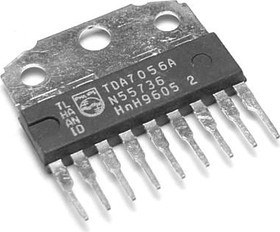TDA7056A/N2.112, Монофонический аудиоусилитель с мостовым включением нагрузки, 3Вт, 3В…18В, 20…20000