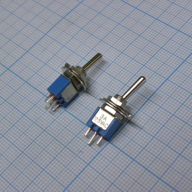 MTL-102, тумблер ON-ON 1 группа контактов 1.5А, 250В