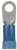 PV6-10R-T, TERMINAL, RING TONGUE, #10, 6AWG, BLUE