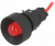 LR-D10B-230AC/DC, Индикат.лампа: LED, вогнутый, 230ВDC, 230ВAC, Отв: d13мм, IP40