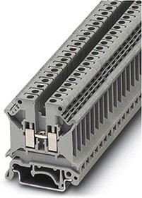 3048264, UK5 N-FE Series Black, Yellow Non-Fused DIN Rail Terminal, 0.2 6mm², Single-Level, Screw 3048264, UK5 N-FE Series Black, Yellow Non-Fused DIN Rail Terminal, 0.2 6mm², Single-Level, Screw
