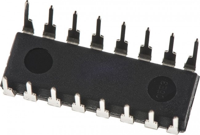 L293NE, Драйвер четырехканальный 1А [DIP-16]