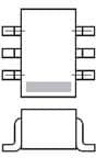 UMH3NTN, 100@1mA,5V 2 NPN PreBiased 150mW 100mA 50V SOT363 Digital Transistors ROHS