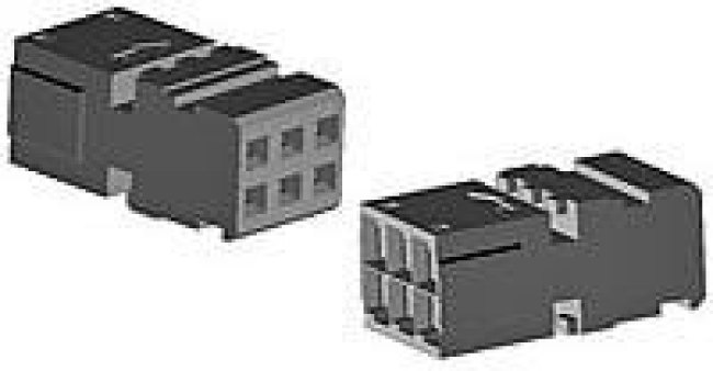 185311-1, Automotive Connectors RCPT HSG FOR MQS 6W 185311-1, Automotive Connectors RCPT HSG FOR MQS 6W