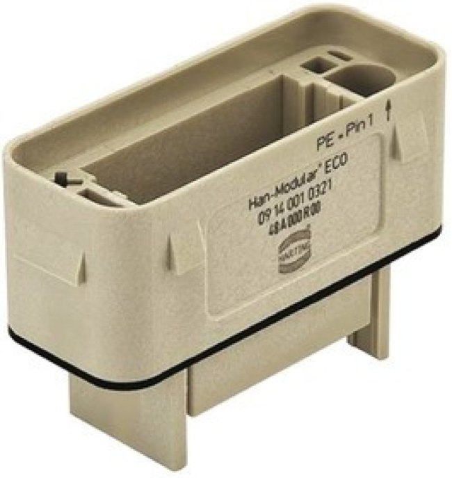 09140010321, Han-Modular Heavy Duty Power Connector Housing 09140010321, Han-Modular Heavy Duty Power Connector Housing