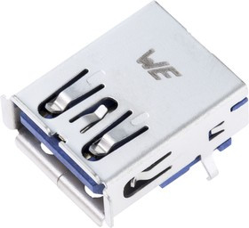 692122030100, USB Connectors WR-COM 3.0 TypeA SMD 9Pin Horztl Female