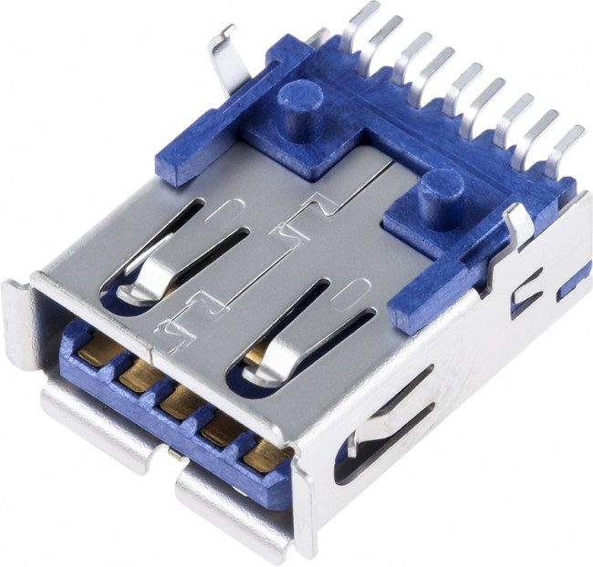 692122030100, USB Connectors WR-COM 3.0 TypeA SMD 9Pin Horztl Female