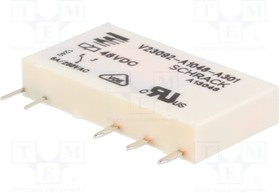 V23092A1048A301, Реле электромагнитное, SPDT, Uобмотки 48ВDC, 6A/250ВAC, 6A/30ВDC