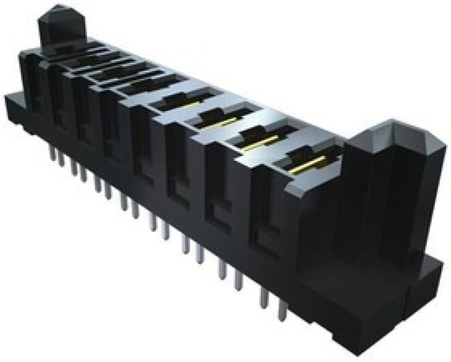 PES-02-02-L-VT, Power to the Board .250" PowerStrip/40 A High-Power Socket Strip PES-02-02-L-VT, Power to the Board .250" PowerStrip/40 A High-Power Socket Strip