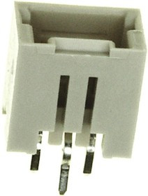 292207-3, Conn Shrouded Header (4 Sides) HDR 3 POS 1.5mm Solder ST Top Entry Thru-Hole Box/Tray