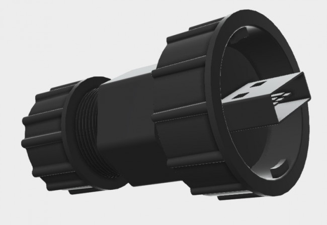 MRU-AM21-4000, USB Connectors Bayonet Lock Plg PCB for Hard Wire Term