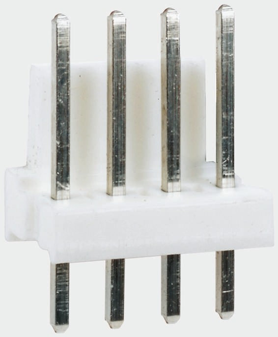 640455-5, Headers &amp; Wire Housings POLARIZED HEADER 5P Right Angle Post tin