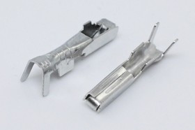 Клемма розетка, 1,8x0,8, 0,5-1,0мм2, латунь