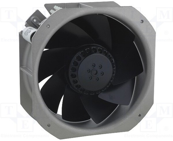 UF200BMA23H2C2A, Вентилятор центробежный, 225х225х80мм, 230В, AC, 0.38А, 72Вт, подшипник качения, 2700об/мин, винтовы UF200BMA23H2C2A, Вентилятор центробежный, 225х225х80мм, 230В, AC, 0.38А, 72Вт, подшипник качения, 2700об/мин, винтовы