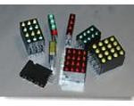 568-2231-222F, LED Quad-Level Uni-Color565nm/ 565nm/565nm/635nm 8-Pin Bulk