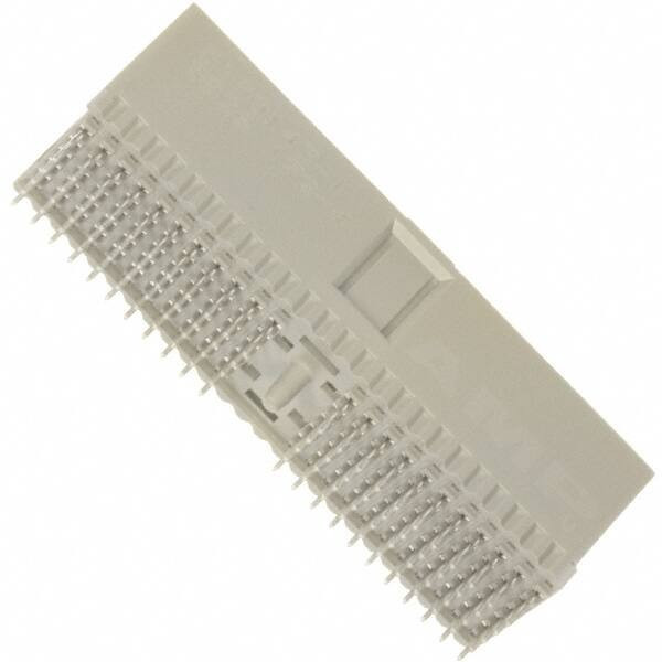 5100143-1, Разъем на плату 110 контактов шаг 2мм монтаж в отверстие туба