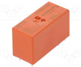 RTS3L024, Реле: электромагнитное, SPST-NO, Uобмотки: 24ВDC, 16A/250ВAC, THT