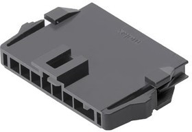 200277-2207, Conn Housing PL 7 POS 2.5mm Crimp ST Panel Mount Natural Nano-Fit Bag