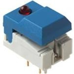SETL BK GN 7,62 AU EE, Switch Key N.O./N.C. SPDT 0.01A 24VDC 0.24VA 1.5N PC Pins Thru-Hole Bulk