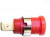 BU-P72913-2, Red Female Banana Socket, 4 mm Connector, Solder Termination, 36A, 1000V, Gold Plating