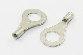 Клемма"O", d 6,4мм, d11,6мм, 0,5-1,5мм2, 1,7мм, медь луженая