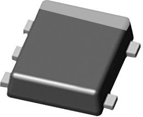 EMA5T2R, Биполярный цифровой/смещение транзистор, Двойной PNP, 50 В, 100 мА, 2.2 кОм, 47 кОм