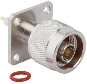 082-6304, RF Connectors / Coaxial Connectors MALE 1 INCH FLANGE 4 HOLE 082-6304, RF Connectors / Coaxial Connectors MALE 1 INCH FLANGE 4 HOLE