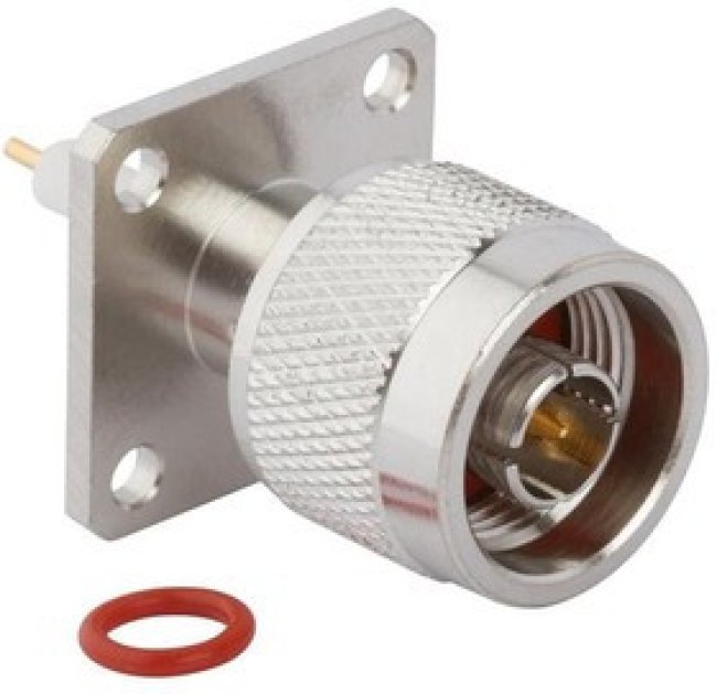082-6304, RF Connectors / Coaxial Connectors MALE 1 INCH FLANGE 4 HOLE 082-6304, RF Connectors / Coaxial Connectors MALE 1 INCH FLANGE 4 HOLE