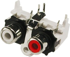 RS-234, RCA JACK 2 разъема на плату (горизонтальный)