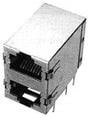 5569256-1, Modular Connectors / Ethernet Connectors 8 POS 2X3 CAT 5 SHIELDED