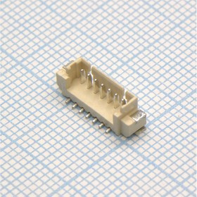 KLS1-XL1-1.25-07-VM-T, (FH07M SMT), Разъем 1,25ММ вилка на плату KLS1-XL1-1.25-07-VM-T, (FH07M SMT), Разъем 1,25ММ вилка на плату