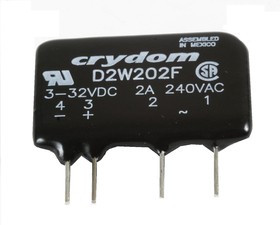 D2W202F, Реле 3-32VDC, 2A/240 VAC (OBSOLETE)