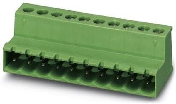 IC 2,5/ 5-ST-5,08, Съемная клеммная колодка, 5.08 мм, 5 вывод(-ов), 24AWG до 12AWG, 2.5 мм², Винт, 12 А