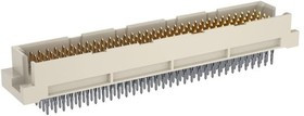 384673, DIN 41612 Connectors 160P 2.54MM VER MALE TYPE TE 6MM PRESS