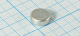 Магнит 10,0x 4,0, цилиндр, Ni, класс N35